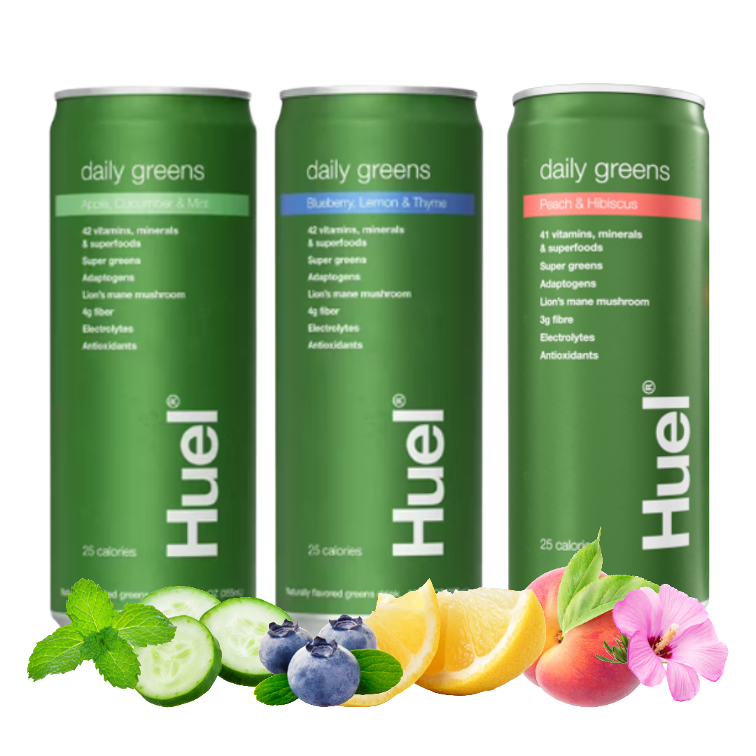 Huel Daily Greens Ready-to-Drink Wellness Beverages