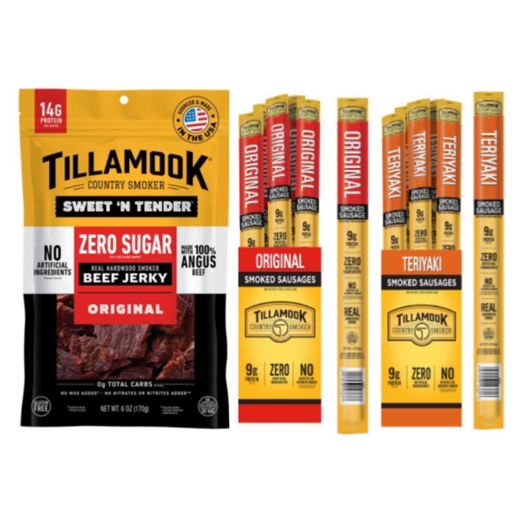Tillamook Beef Jerky and Meat Snacks for Convenience Stores, Grocery Chains, and Wholesale Snack Buyers