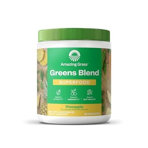 Amazing Grass Greens Blend Superfood Greens Powder Mix for Vitality with Organic Spirulina Chlorella Beet Root Powder Digestive Enzymes  Probiot.jpg