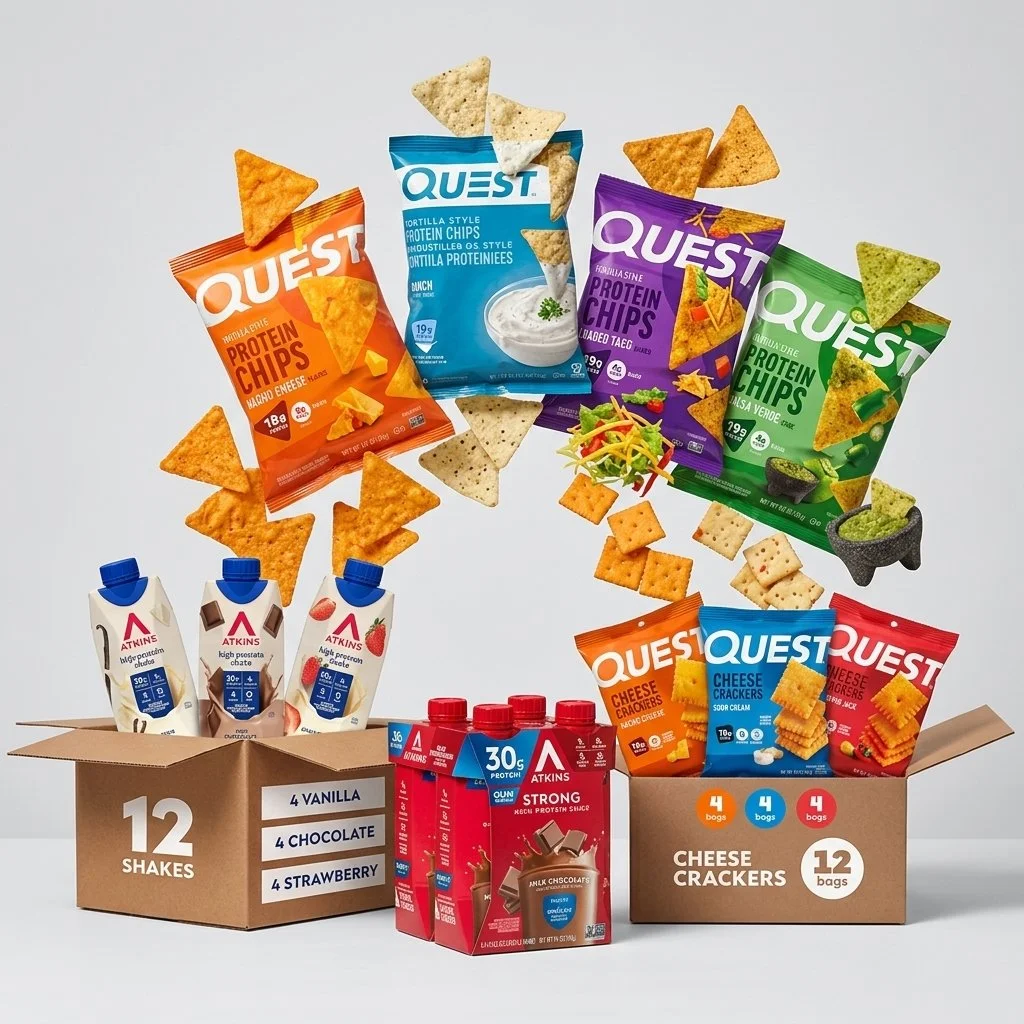 Wholesale Protein Shakes, Protein Powder, and Better-for-You Snacks from OWYN, Atkins &amp; Quest