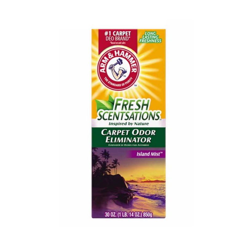 Arm & Hammer Fresh Scentsations Carpet Odor Eliminator, Island Mist.png