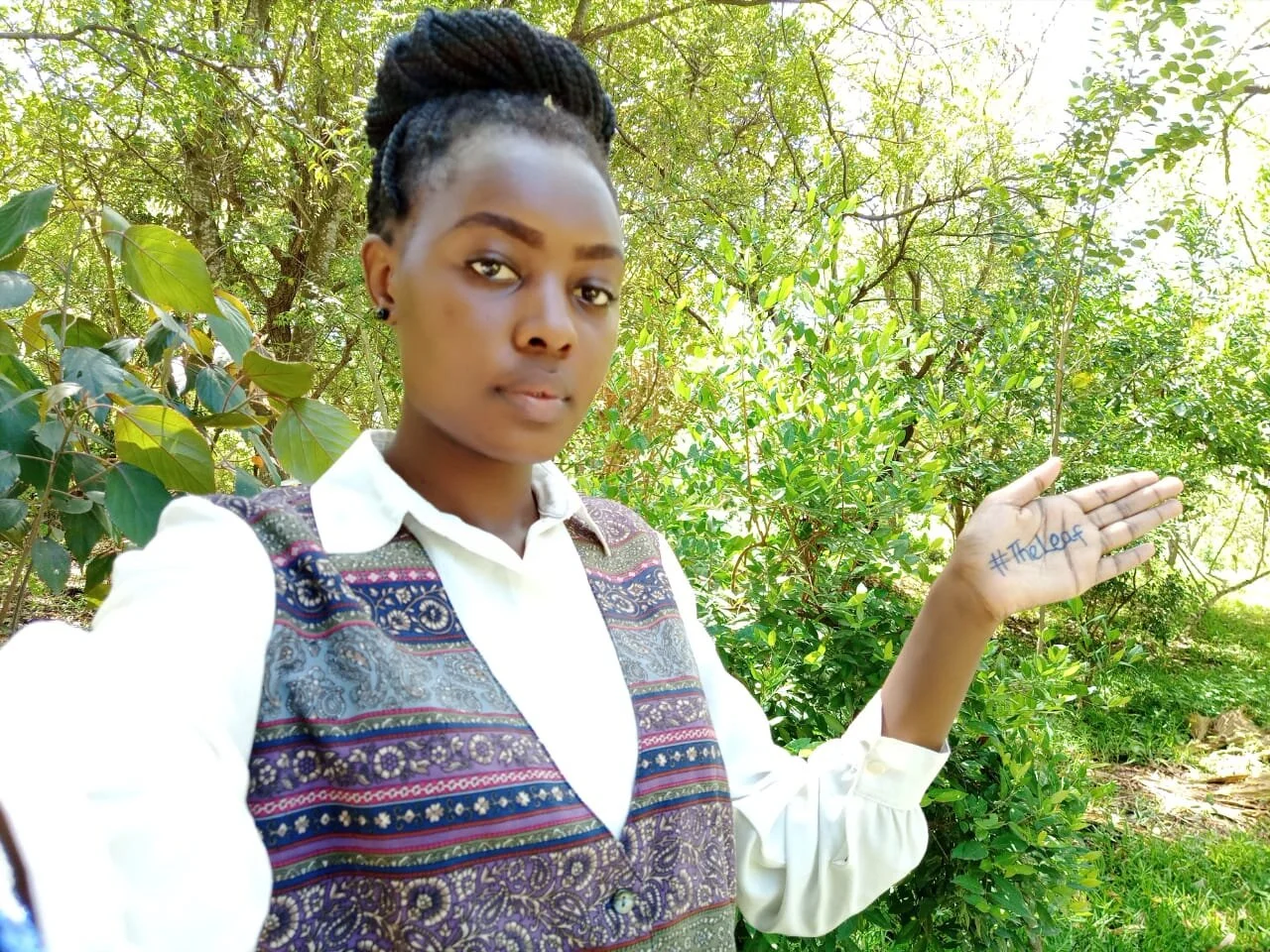 Caroline Muthoni is a #theLEAF champion