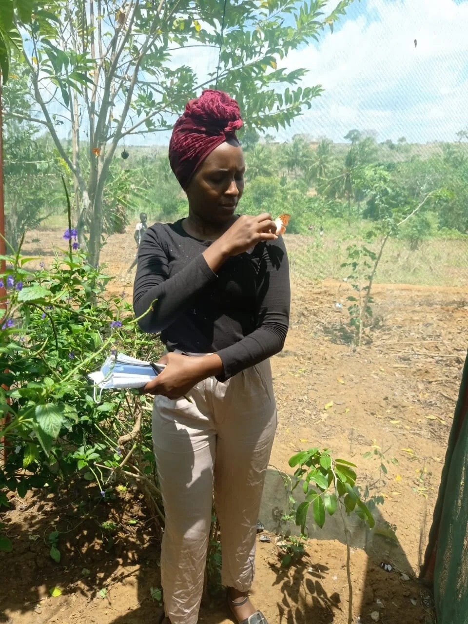 Wincate Kagane loves all wildlife. Not just trees.