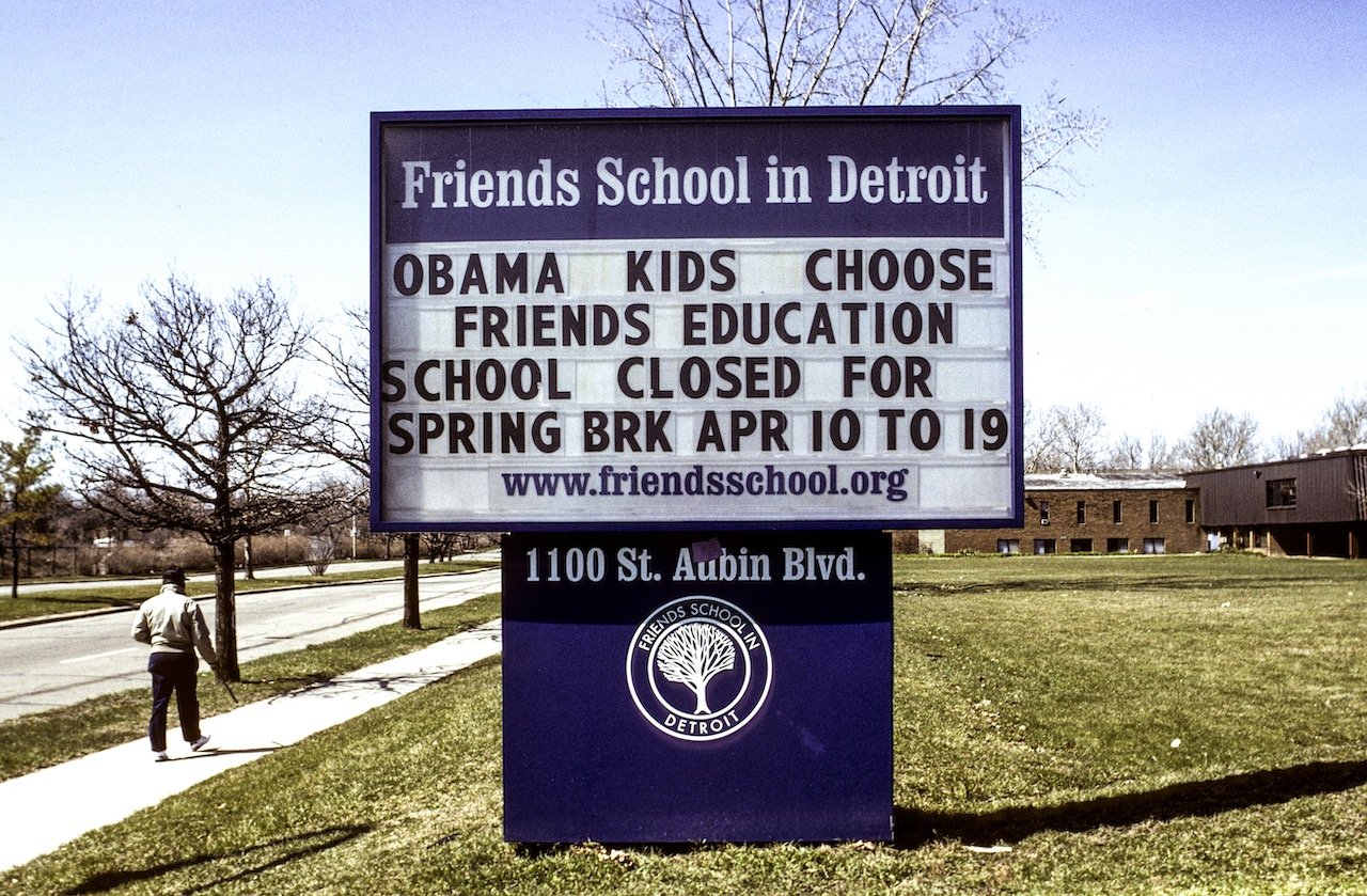 St. Aubin at Lafayette, Detroit, 2009
