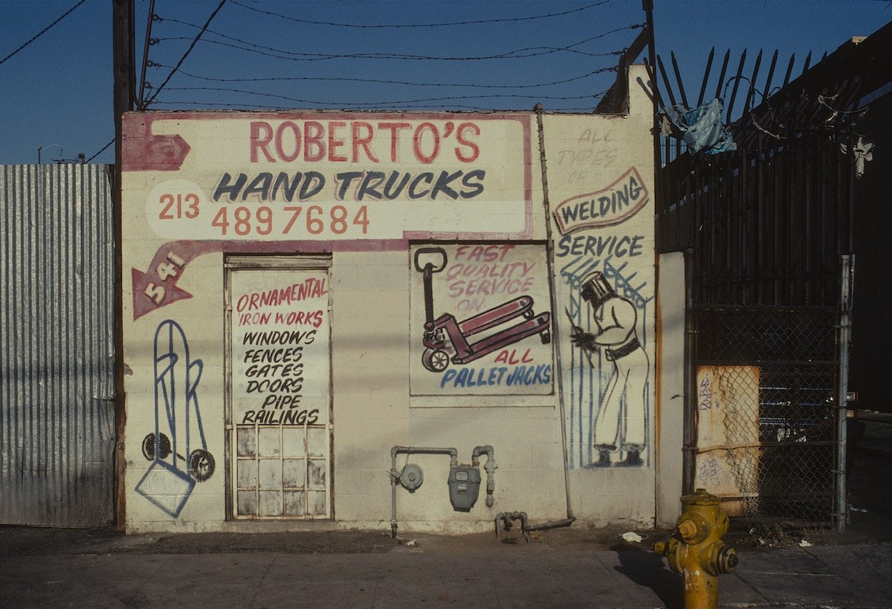 Roberto Hand Trucks, 521 Stanford Ave., Skid Row, Los Angeles, 2006. .tif