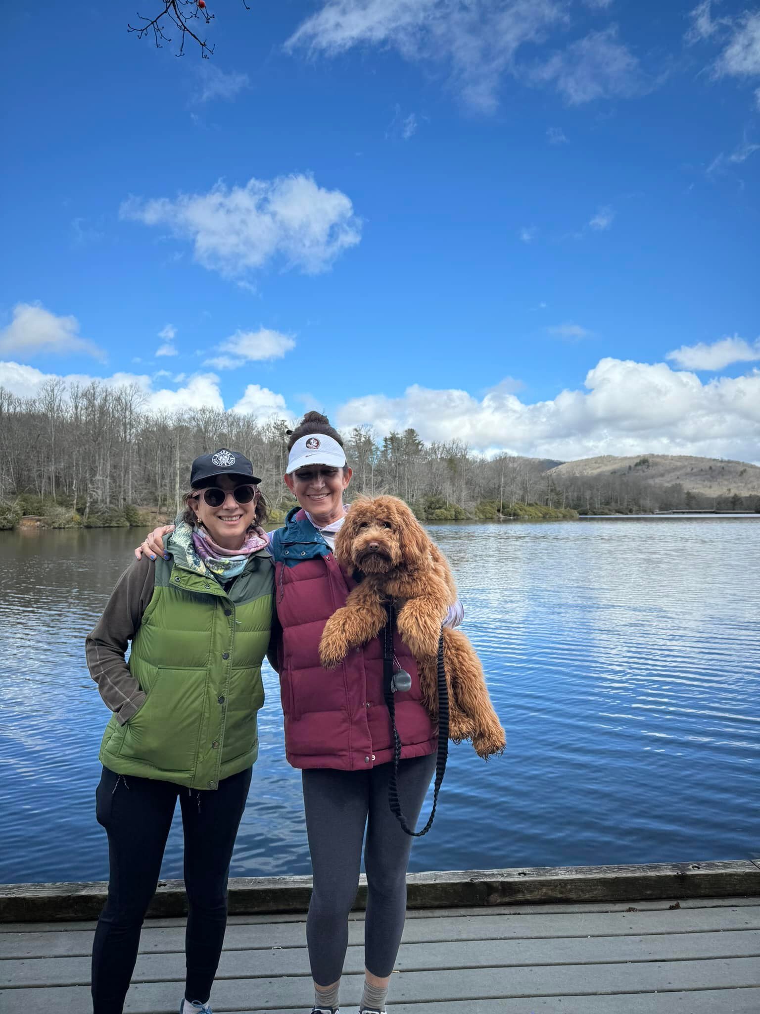 Nice hike &amp; beautiful day in the Appalachian with Andrea Capua and lovable Nash ❤️🐶⛰️