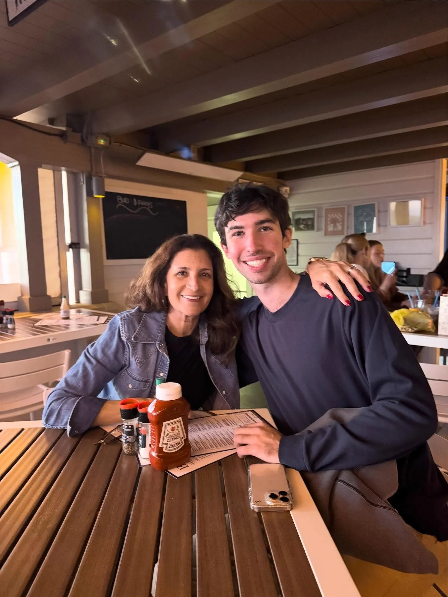 Beautiful evening in Seaside. Wonderful to have the boys visiting from FSU!