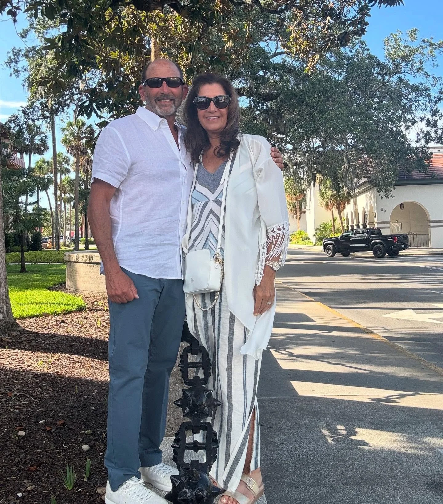 Happy Anniversary to us! Dinner in beautiful St Augustine ❤️❤️