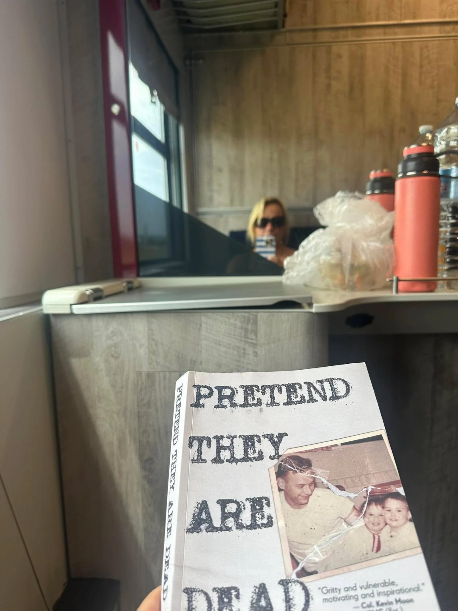 People are reading Pretend They Are Dead, all over the world!! Adria Eliassen said, On a train in Sicily traveling to mainland, nine hours or so .. Thx for sharing B! 
XOXO 
Steven Eichenblatt