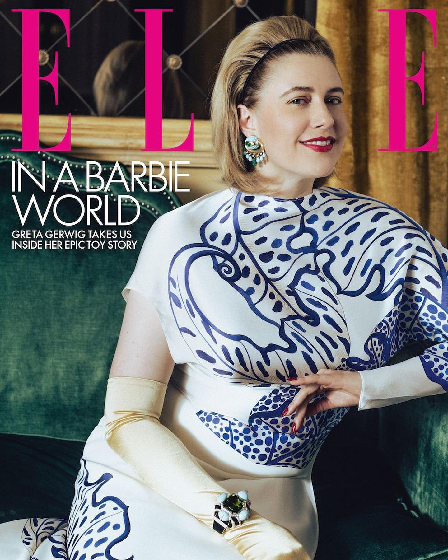 Had the pleasure of tailoring #gretagerwig Director of the #barbiemovie for the digital cover of @elleuk 

Thank you to the talented stylist @solangefranklin 💓

Repost: 'Barbie is literally plastic. She's unchanging. If you threw her out, she just w