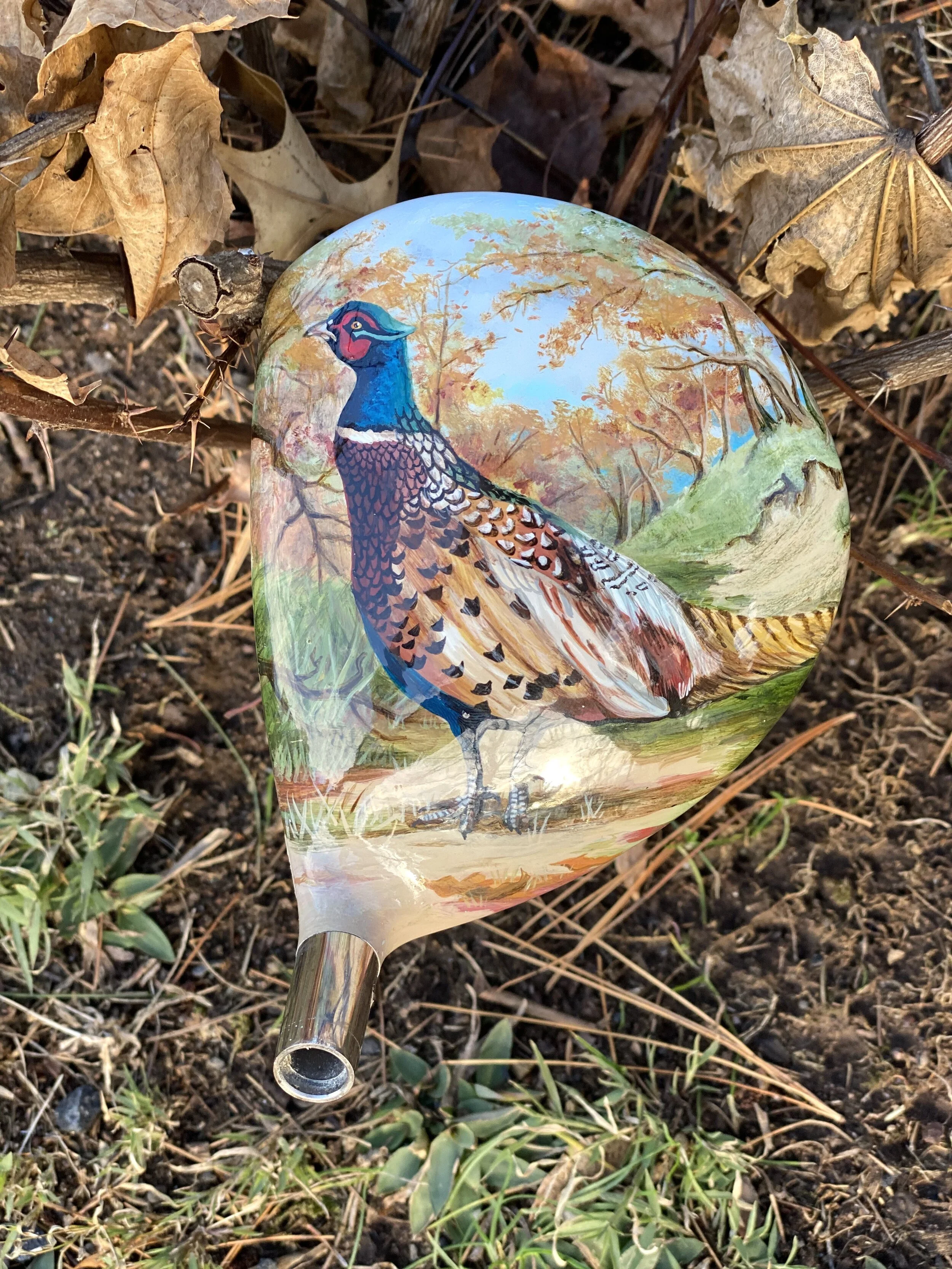 Hand Painted Golf Clubs