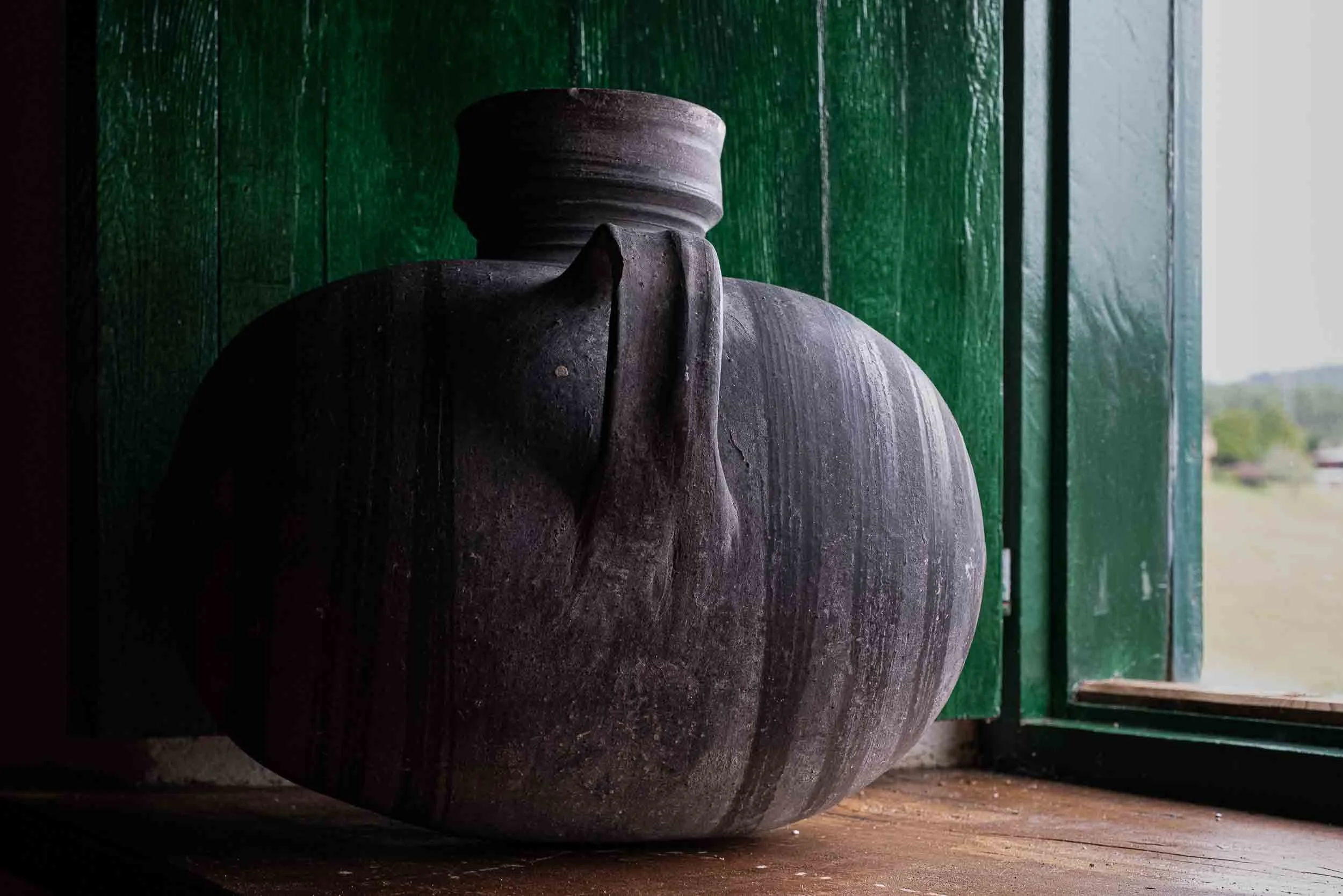 Pieza artesanal de exposición en Casa do Cura 