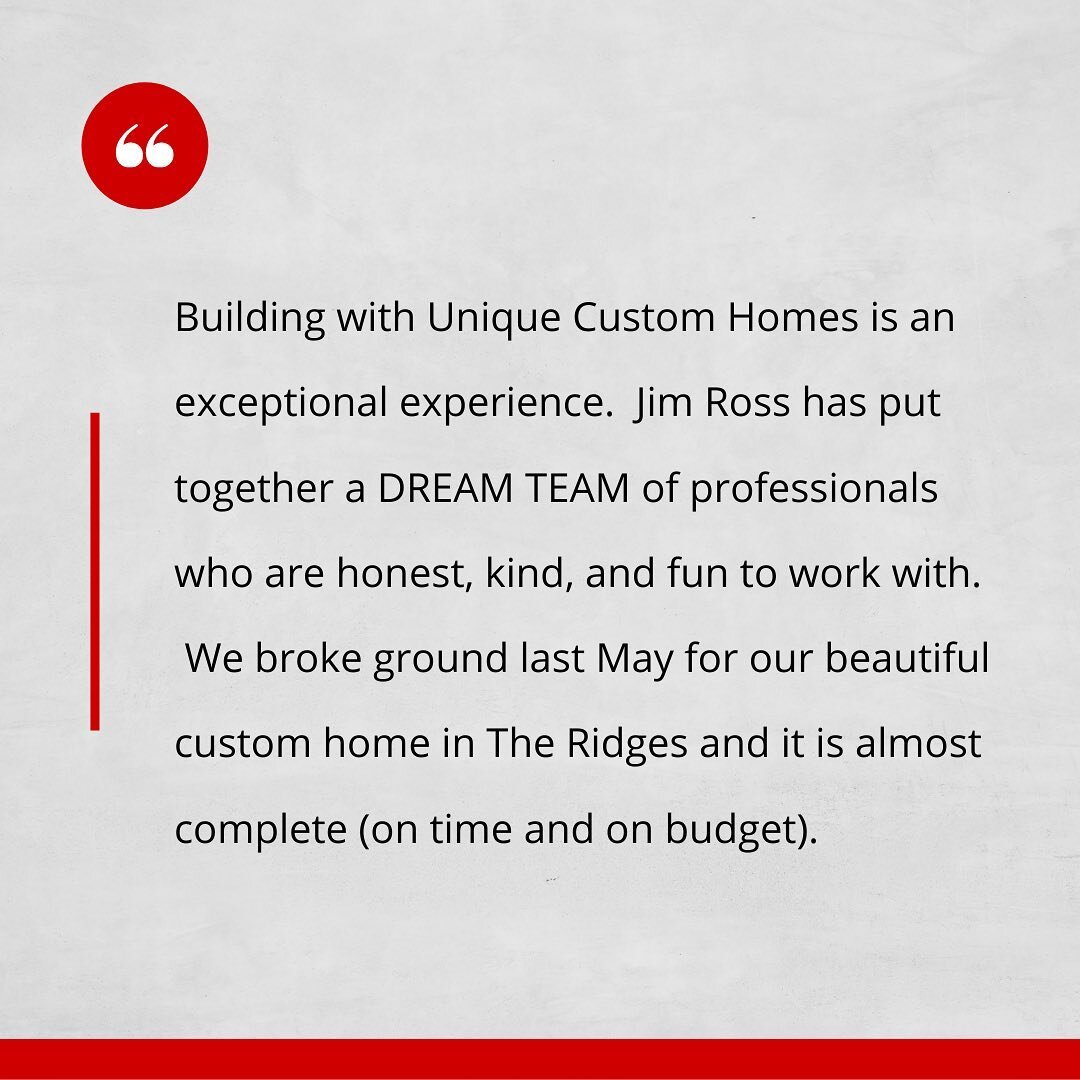 We pride ourselves on the employees we retain and the exceptional homes we build. 

Check out this amazing review from one of our clients. Are you ready to build your custom home in Las Vegas? Let&rsquo;s get started today. 🧰