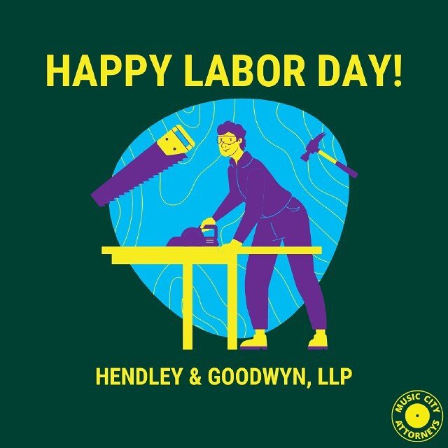 Happy Labor Day! We hope everyone is enjoying the holiday!
.
.
.
#laborday #nashville #nashvilleattorney #nashvillelawyer #nashvillebusiness #nashvillelawfirm #nashvilleentrepreneur #entertainmentlawyer #trademarklawyer #trademarklaw #copyrightlawyer