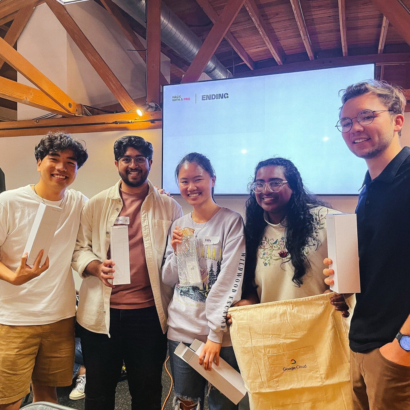 #tbt the top 3 winning teams at last year's hackathon...that could be YOU this year 👀

Applications for Hack with a Pro 2.0 are now live! Check the link in our bio to sign up!