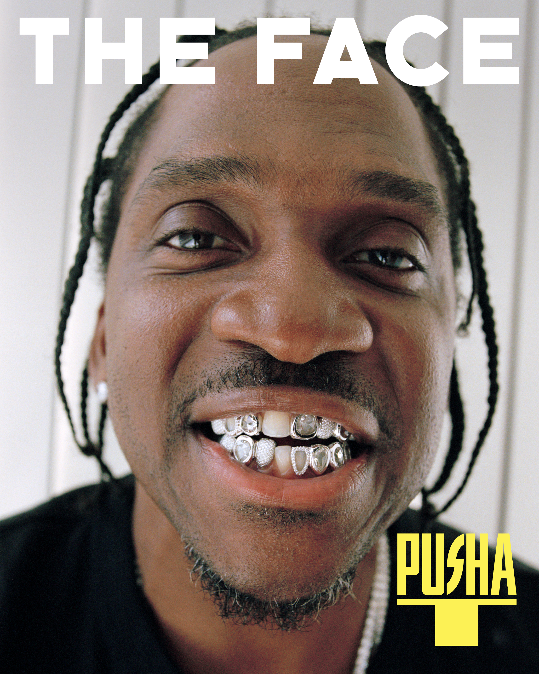 Pusha T for cover of The Face Magazine