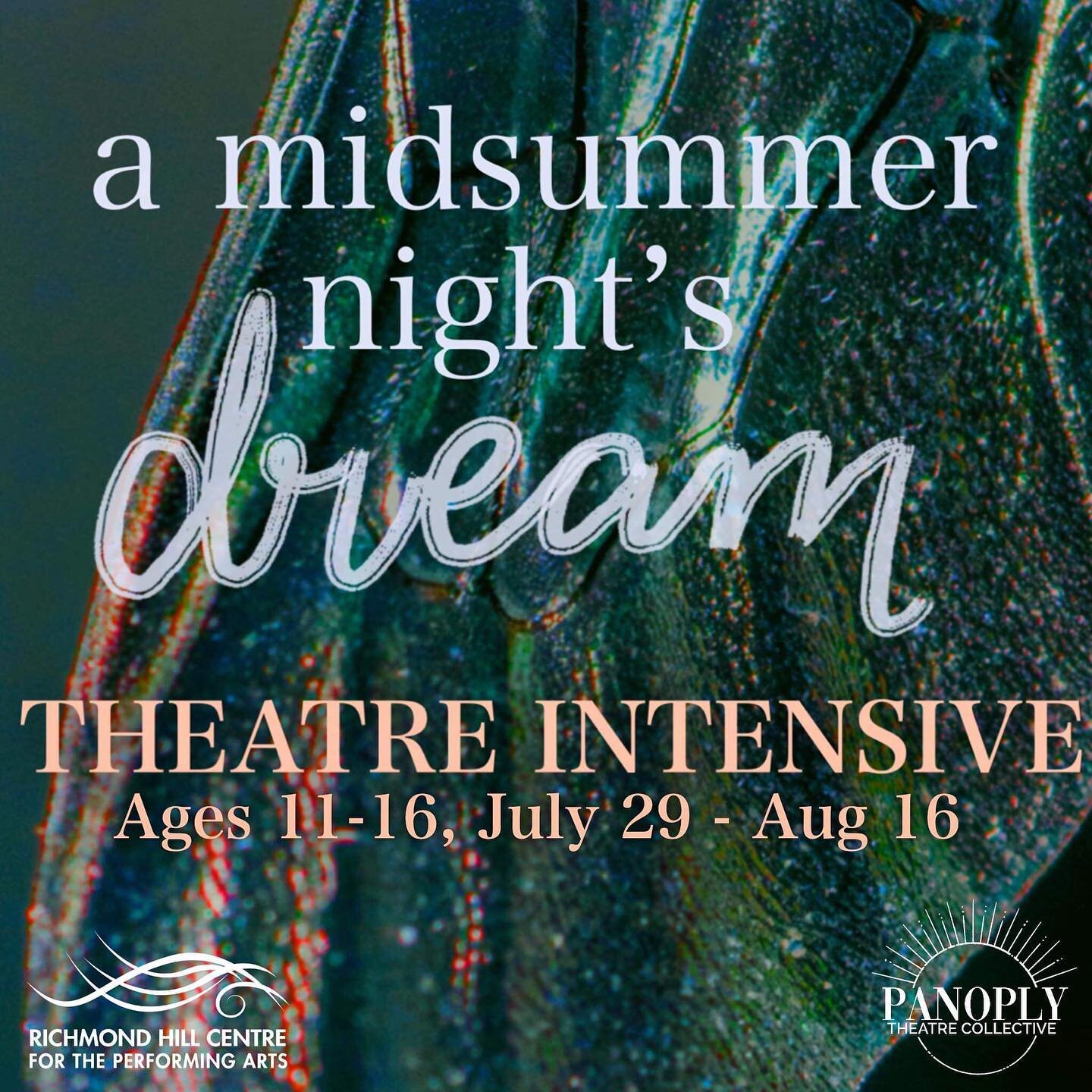 Check out our upcoming community project: a three week summer intensive for teens to learn the art of classical stage acting! This summer program will culminate in a public performance of our adaptation of A Midsummer Night&rsquo;s Dream! Hosted thro