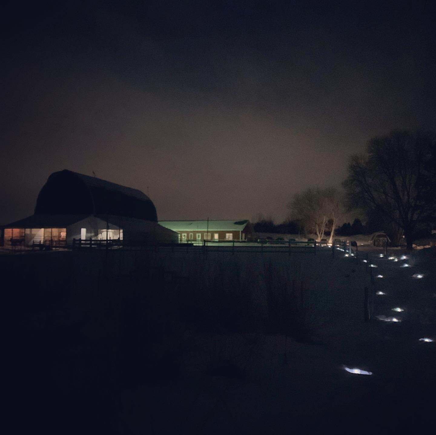 What a beautiful night for a luminary walk! #luminary #winterwonderland  #mn