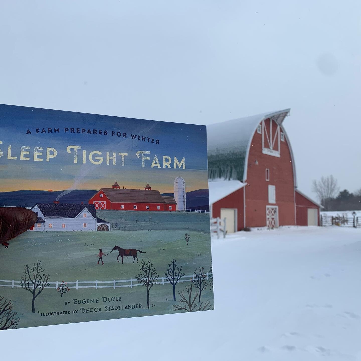 We got to read one of our favorite books and give a snowy virtual tour to our friends at @valleyfriendshipclub!