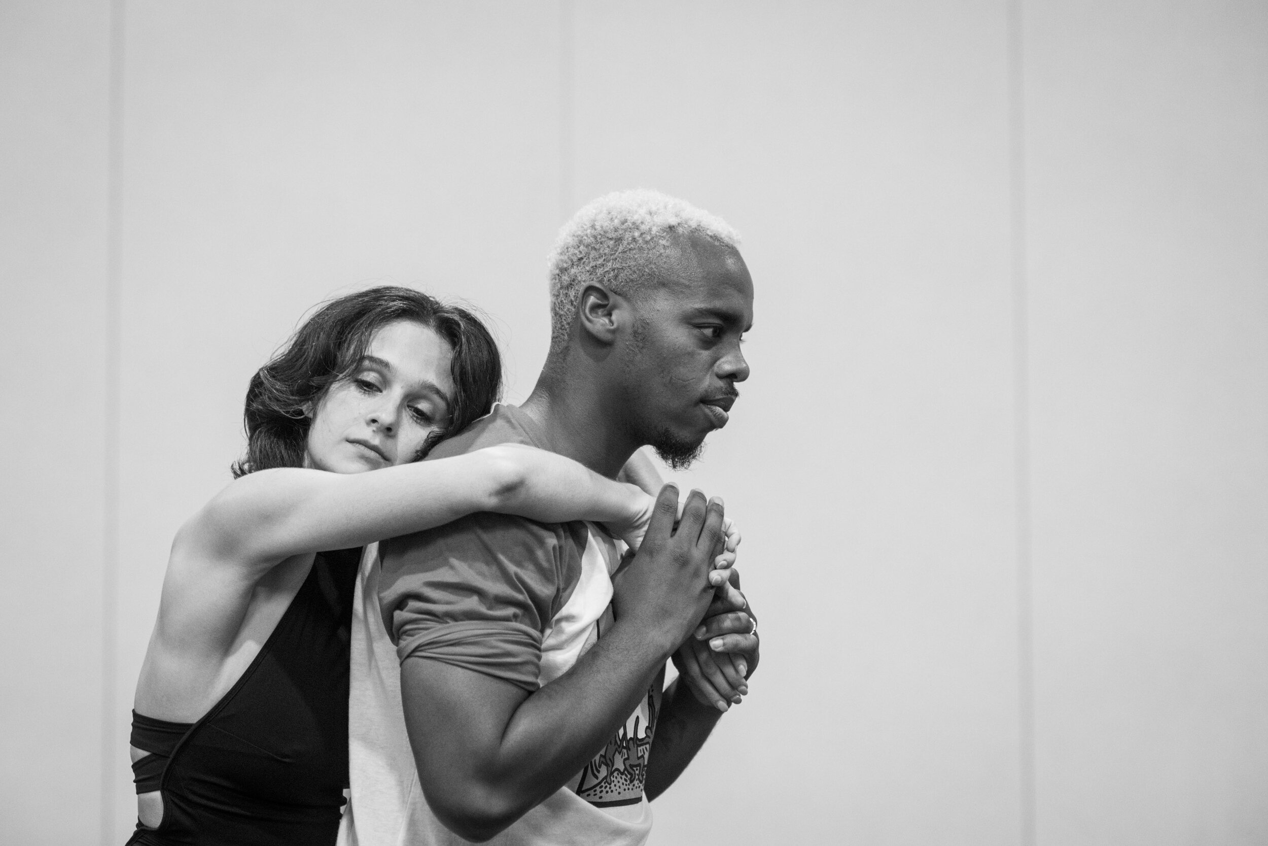 Lauren Lovette and Lil Buck rehearse for NOW: Premieres. Photo by Christopher Duggan
