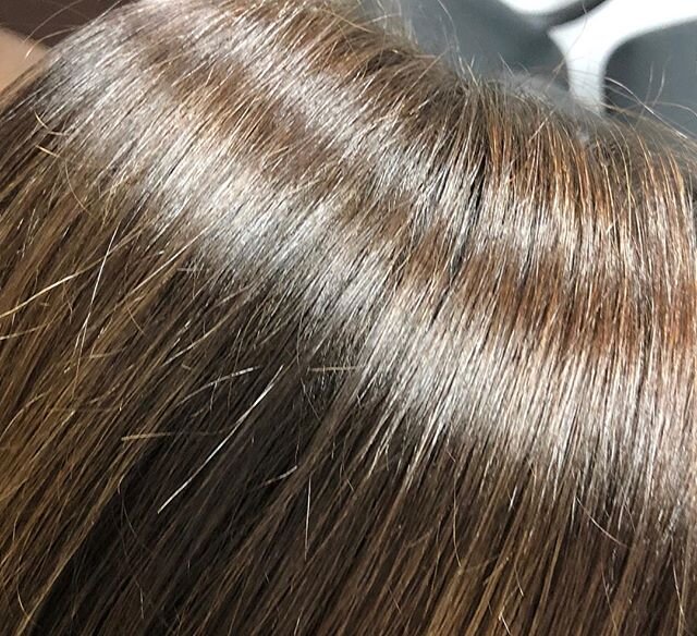 SHINE!! No filter #napleshairstylist #shinyhair #hair #naplesfl #naples5thavenue