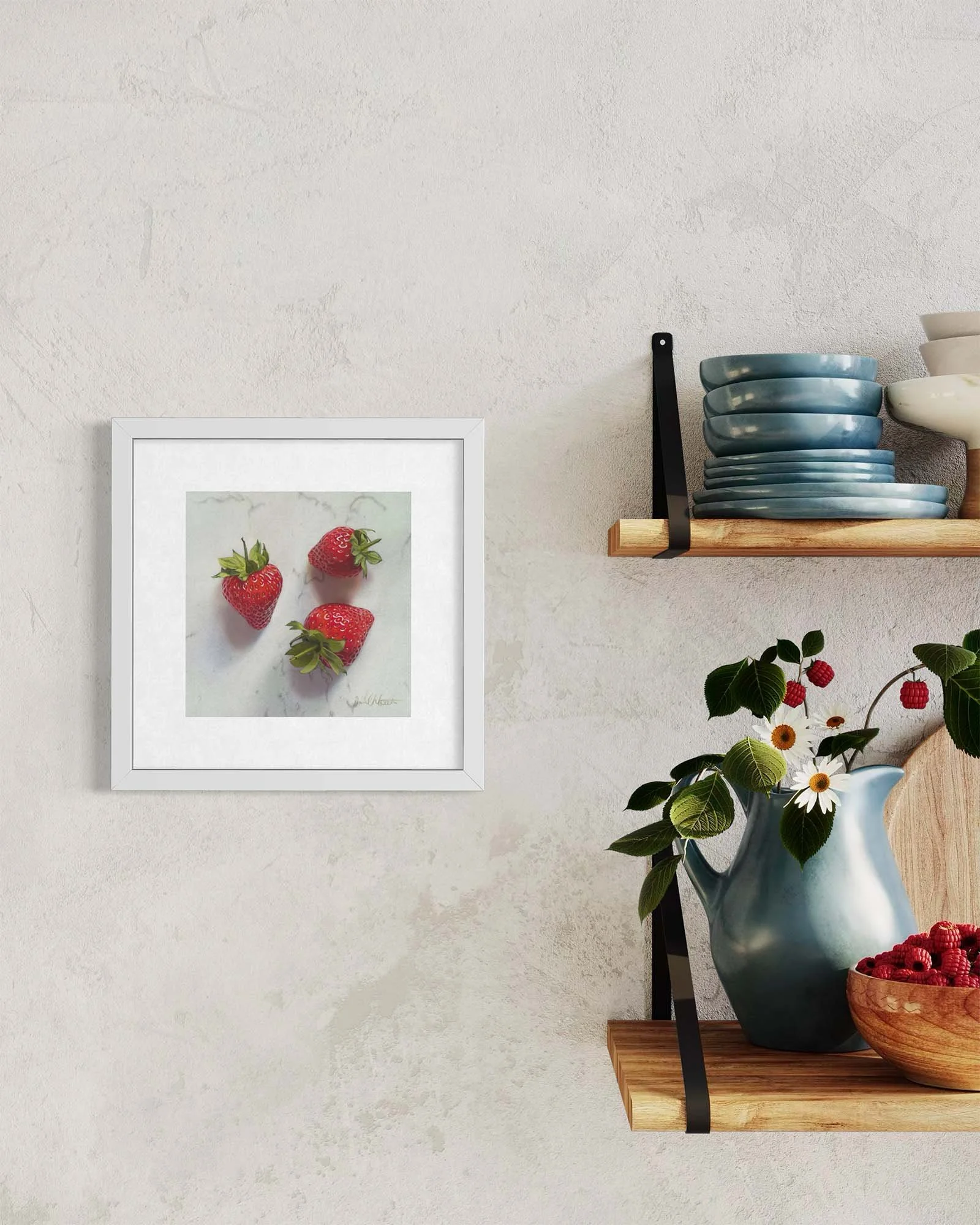 Wimbeldon Stawberries Wall.jpg