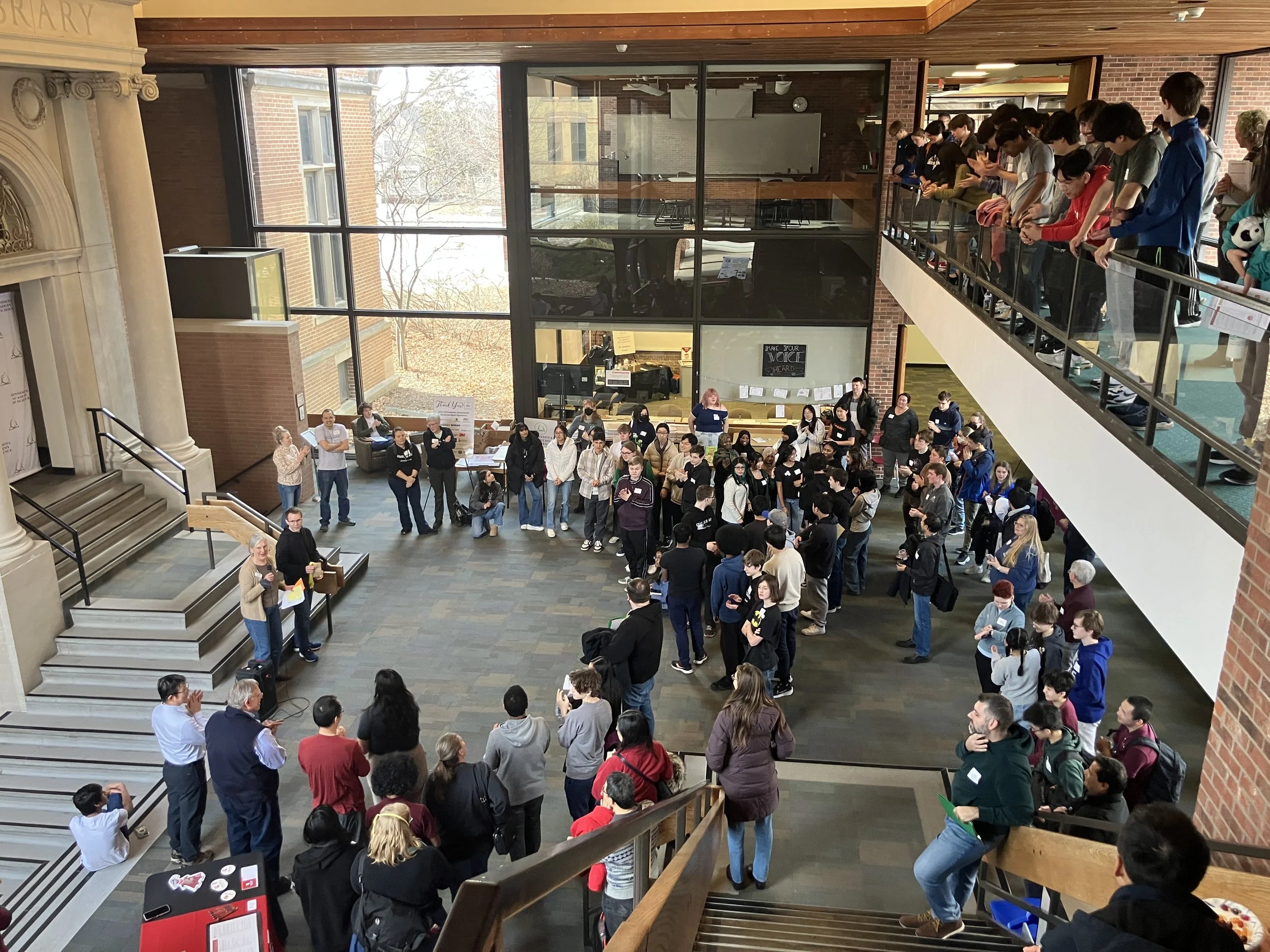 Wayzata High School Team 1 Wins the Statewide High School Science Bowl