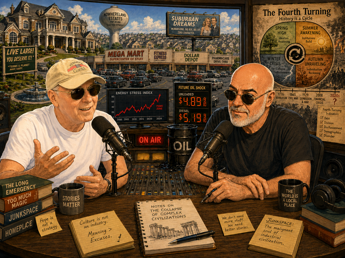 Episode 61: Architecture &amp; Geopolitics with Author and Communitarian Jim Kunstler