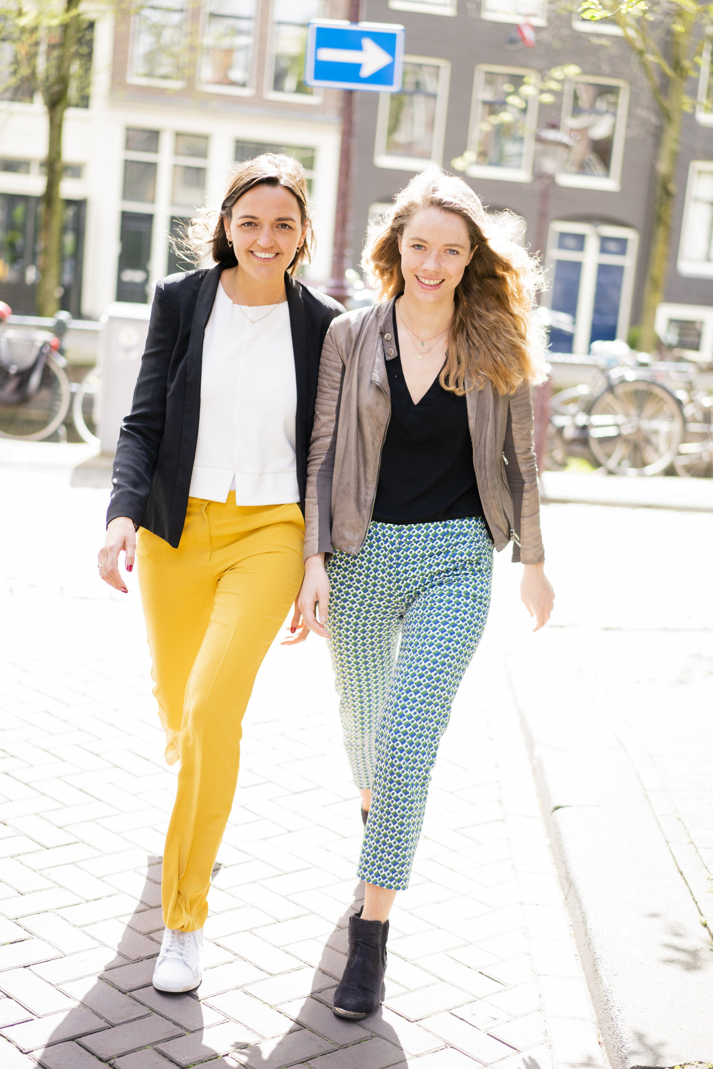 Romee Snijders en Veerle Smit