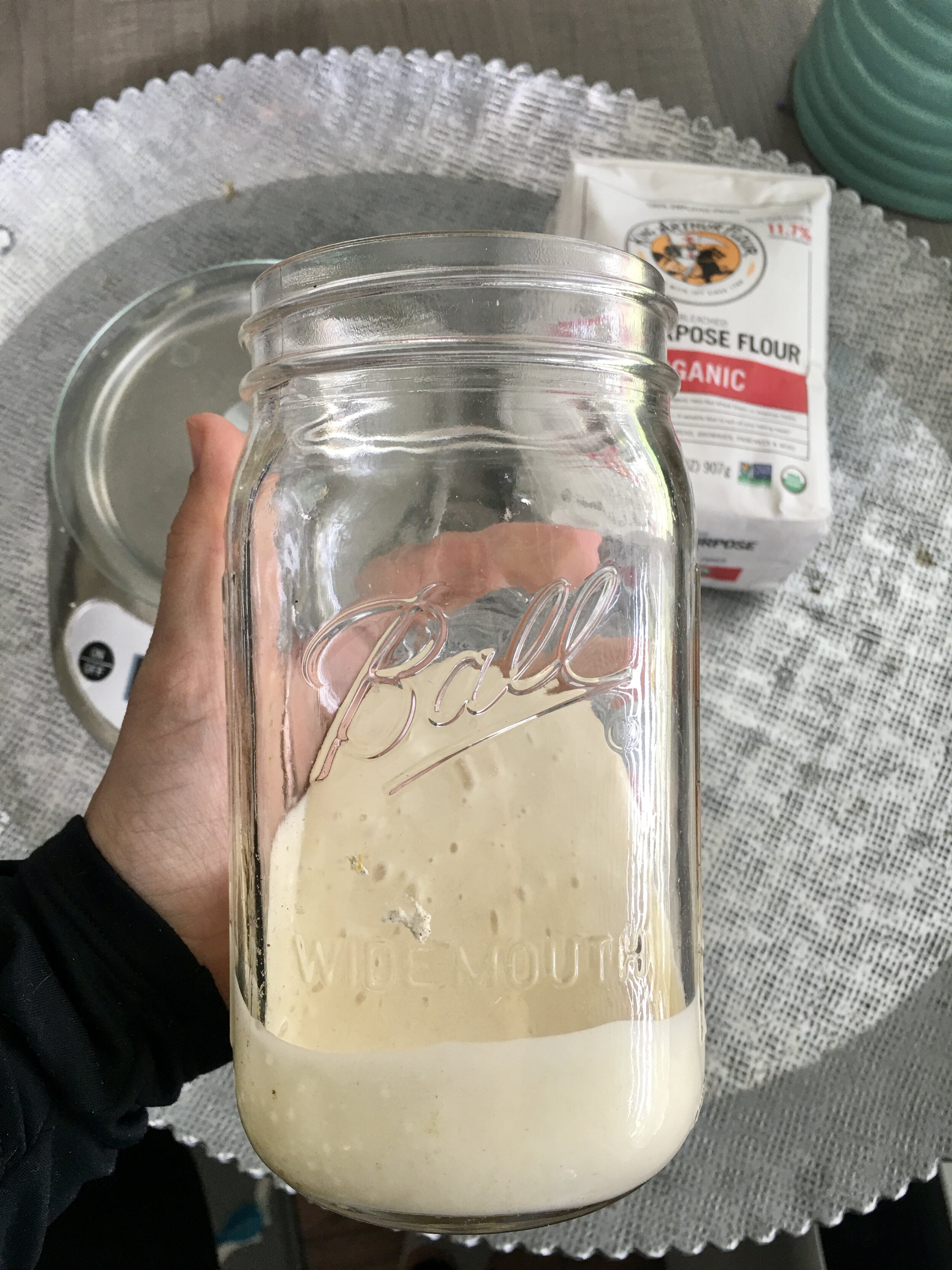 How I Feed My Sourdough Starter