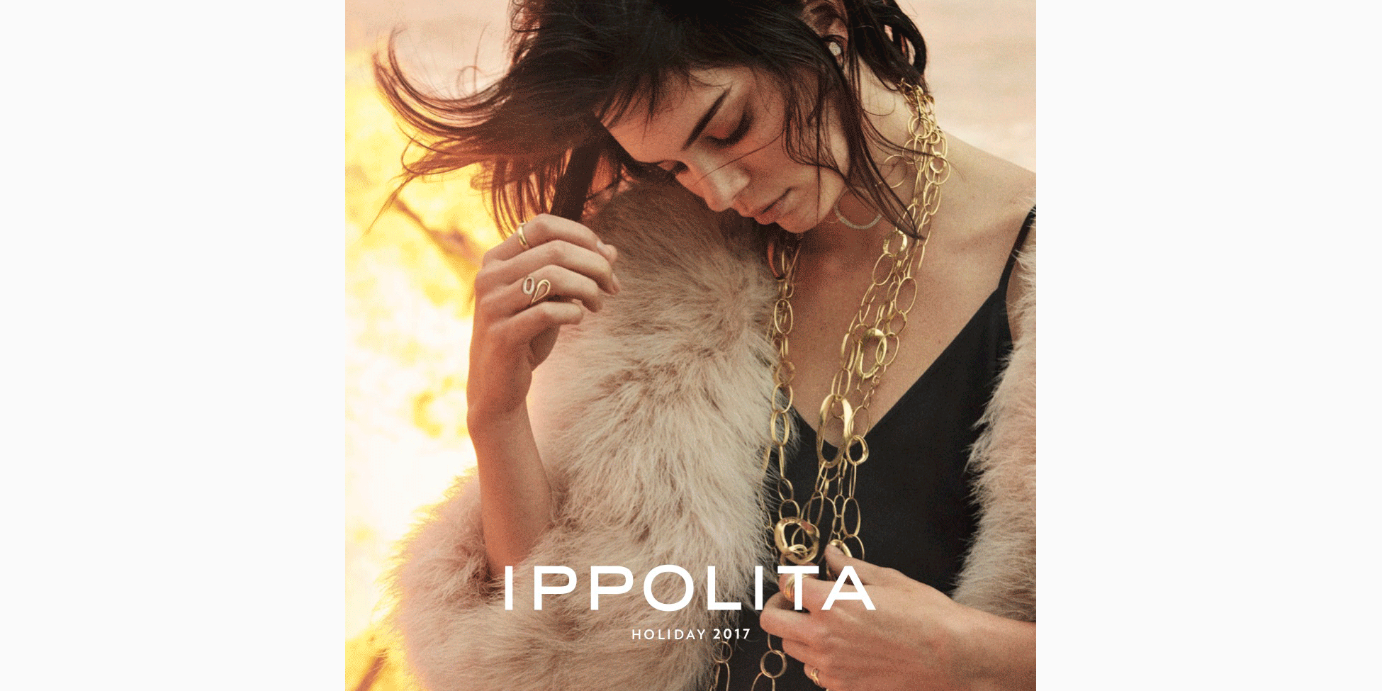 Print Piece: Holiday 2017 Direct mailer with Kendall Jenner