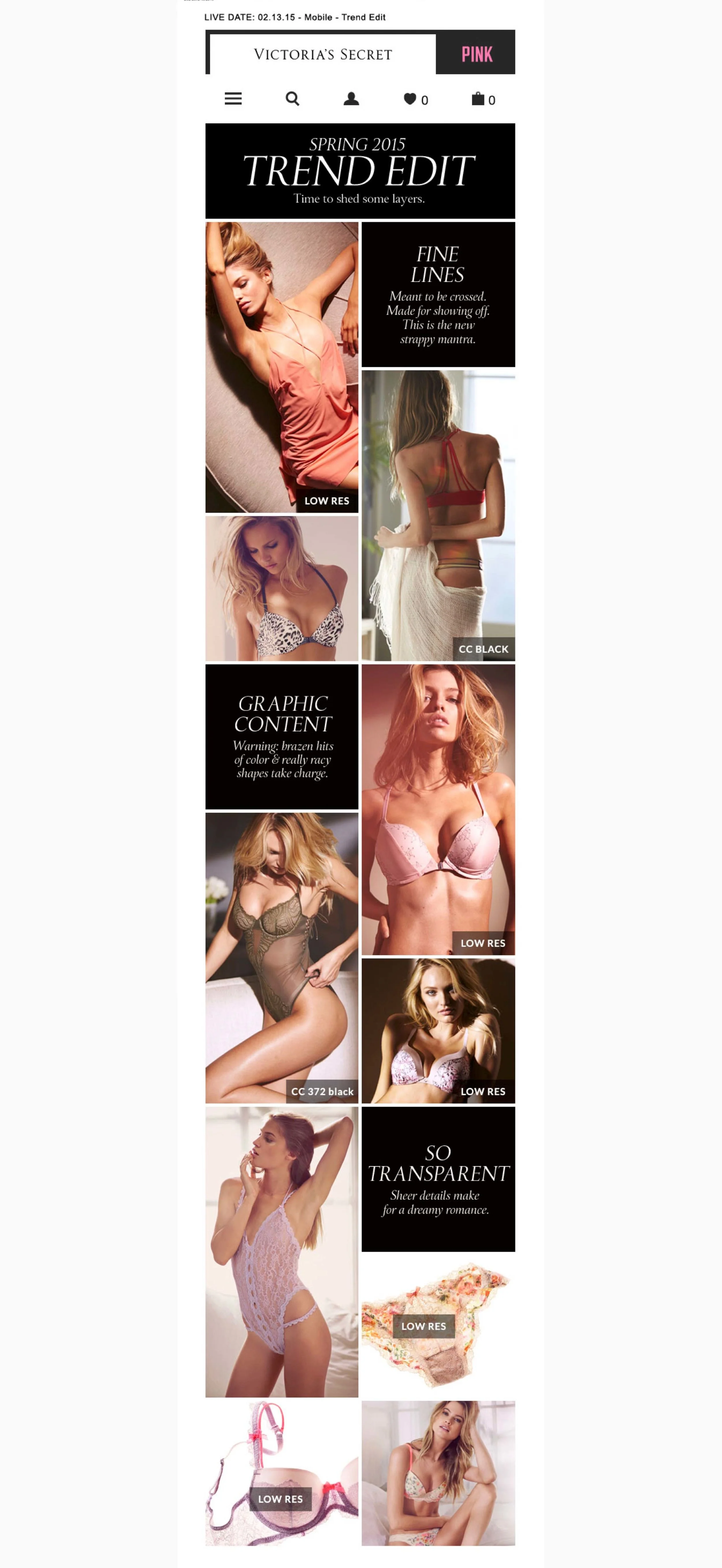 Mobile-first Trend Edit: Spring 2015