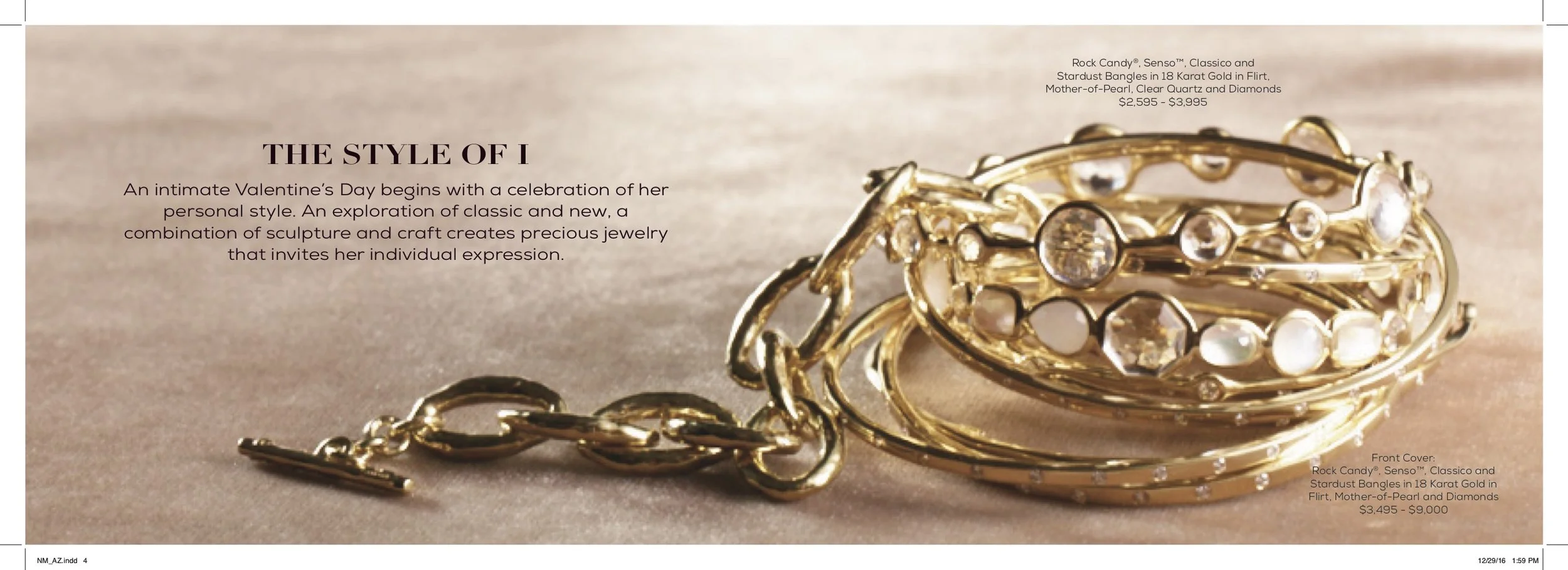 Print Piece: Neiman Marcus UpClose Mailer (inside)