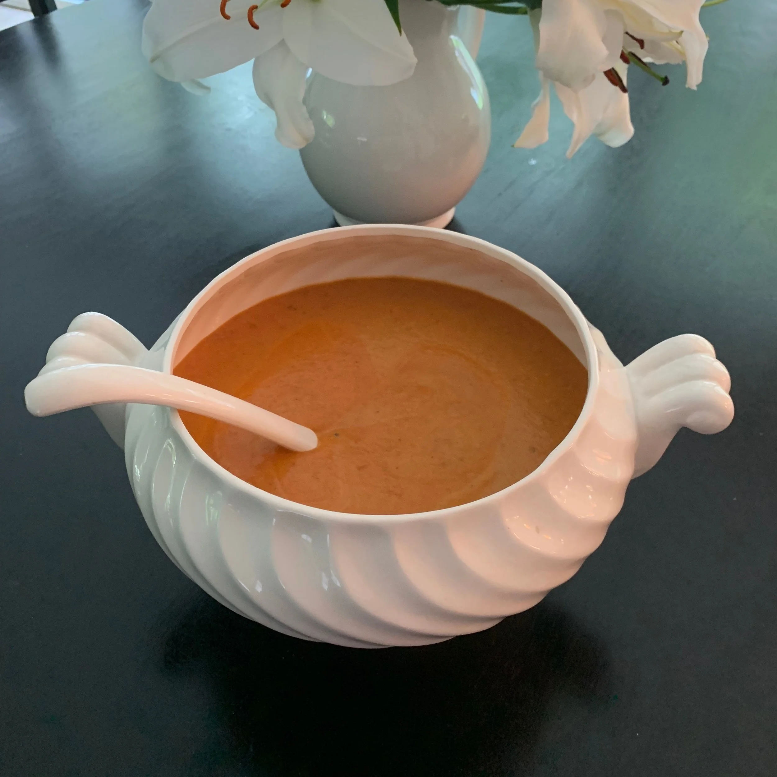 Roasted Tomato Soup and Grilled Cheese