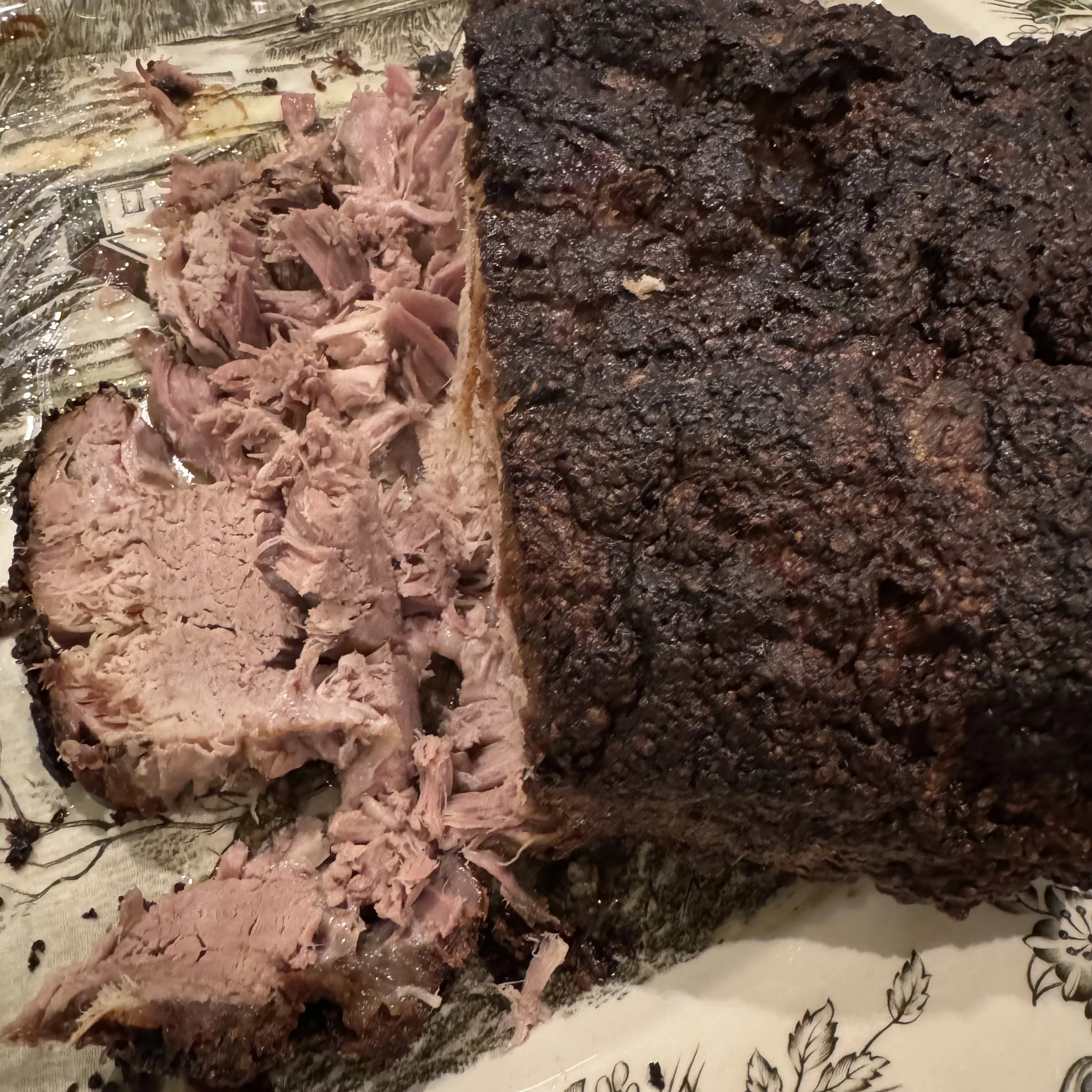 Fall Apart Roasted Pork Shoulder with Rosemary, Mustard and Garlic