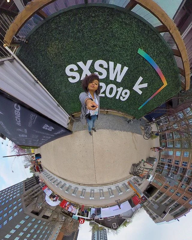 SXSW made me realize that I don&rsquo;t want to just pursue ideas and tell stories - I want to build worlds @infullvu 🌍#goaldigger #tinyplanet #lifein360