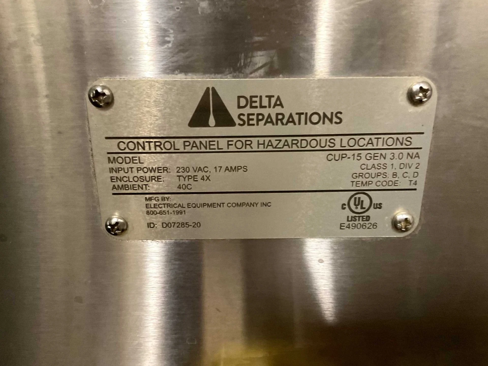 Delta Sep CUP 15 Control Panel 1.jpg