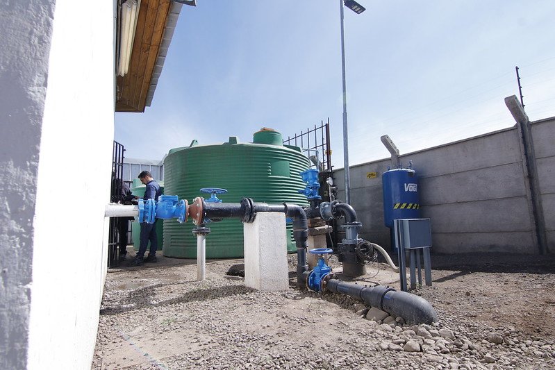 Análisis de la calidad del agua en los Sistemas Sanitarios Rurales de Colina