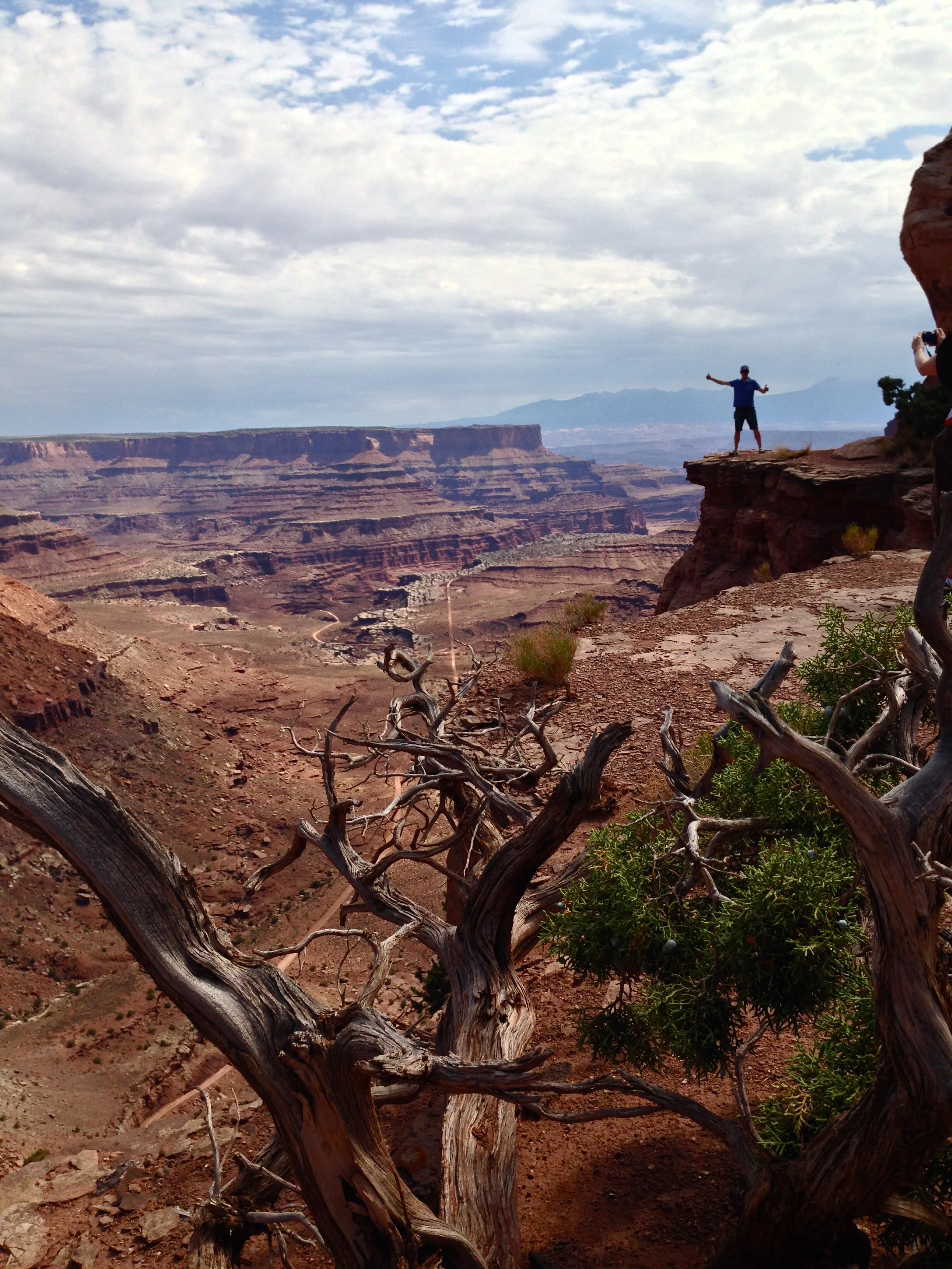 Canyonlands NP Doing stupid things for a photo.