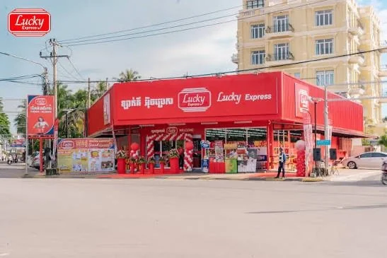 Lucky Grocery Store in Kampot, Cambodia