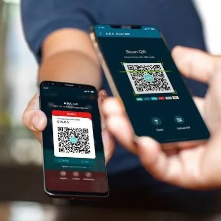 ABA QR codes in Cambodia