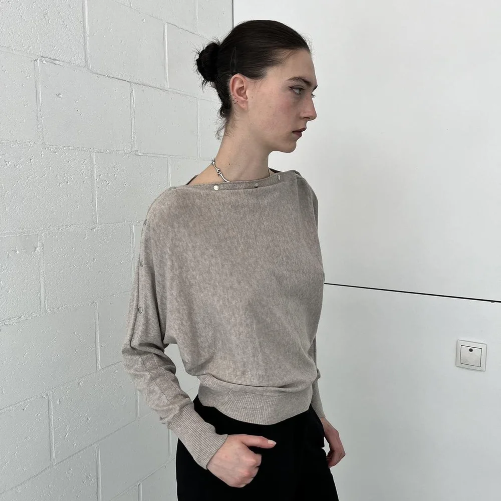 ALL SAINTS SNAP JUMPER