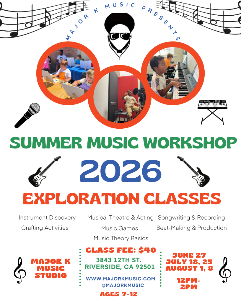 Major K Music Workshop and Exploration Classes