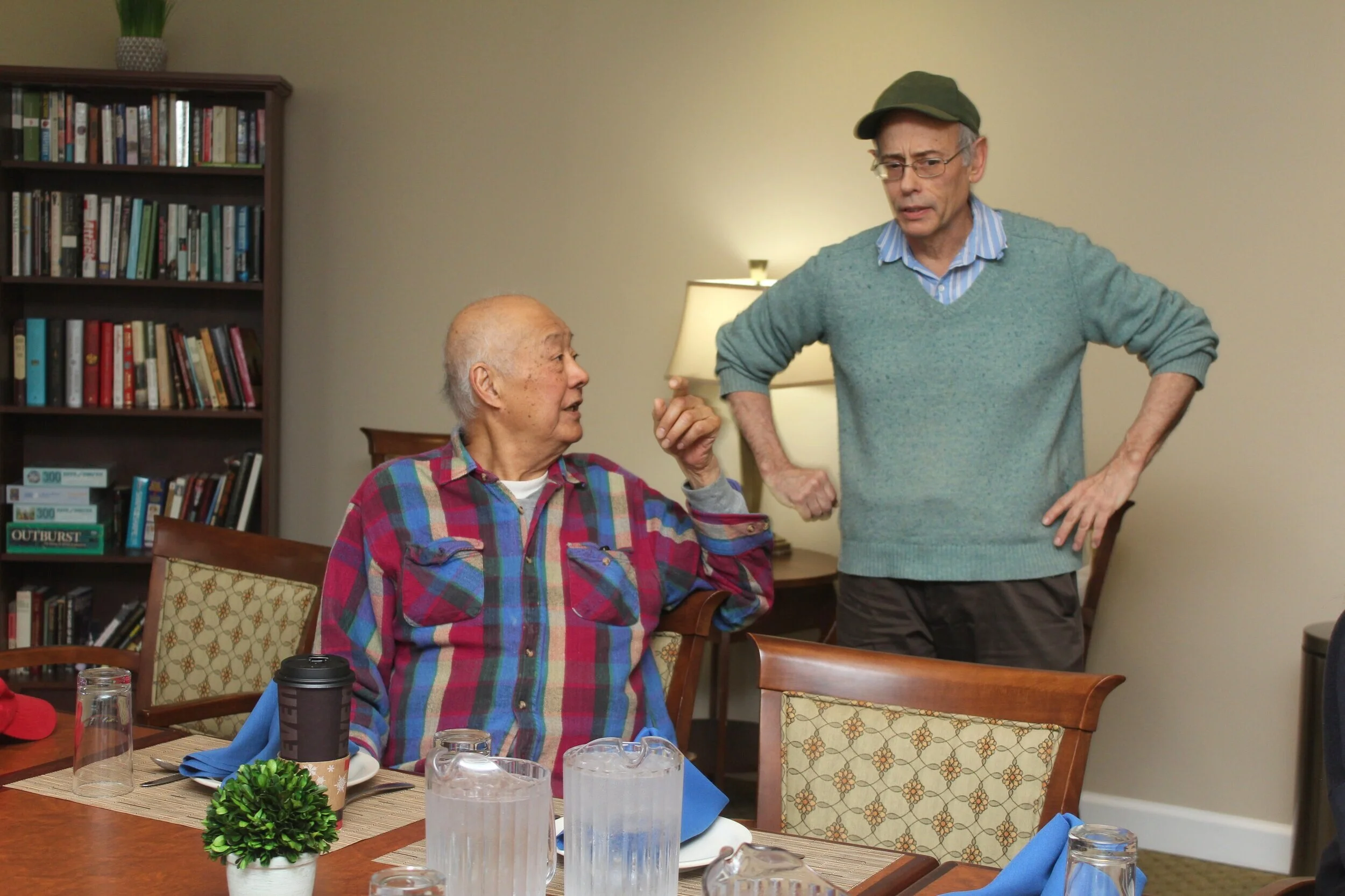 Brian and Bob discuss poppi's and Bob's health on January 12.