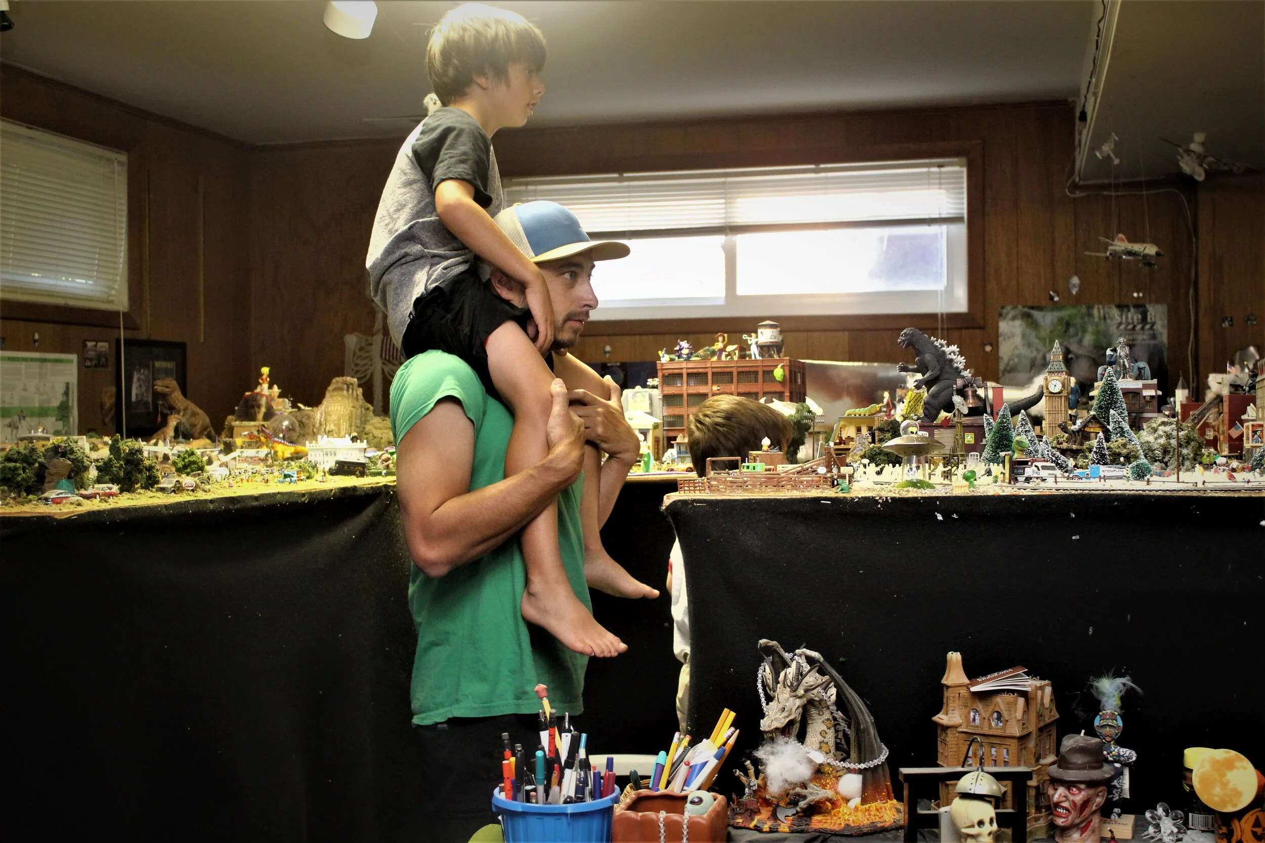 Seeing Steve's Train layout