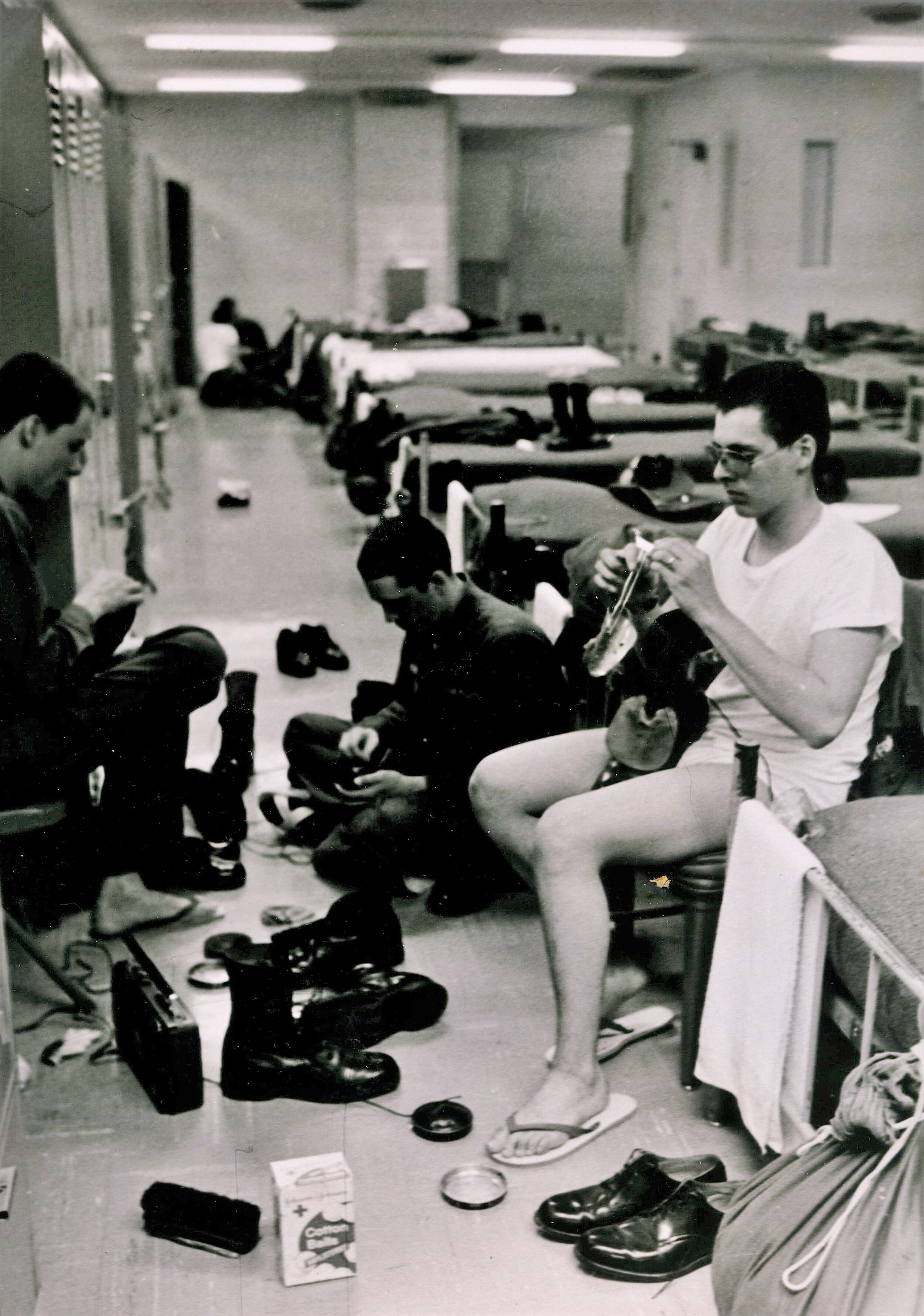 polishing shoes bootcamp 1977