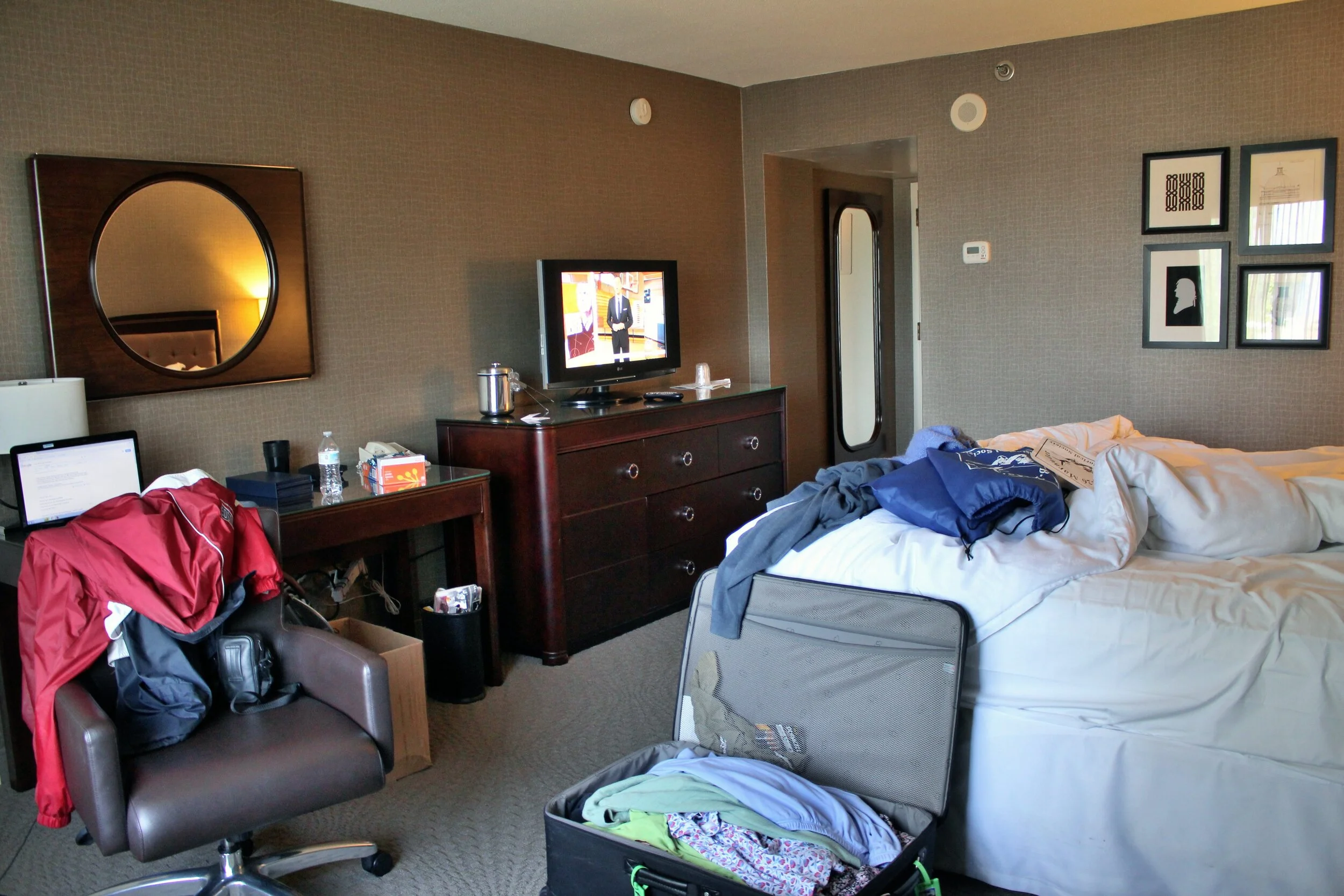 our reunion hotel room 2017