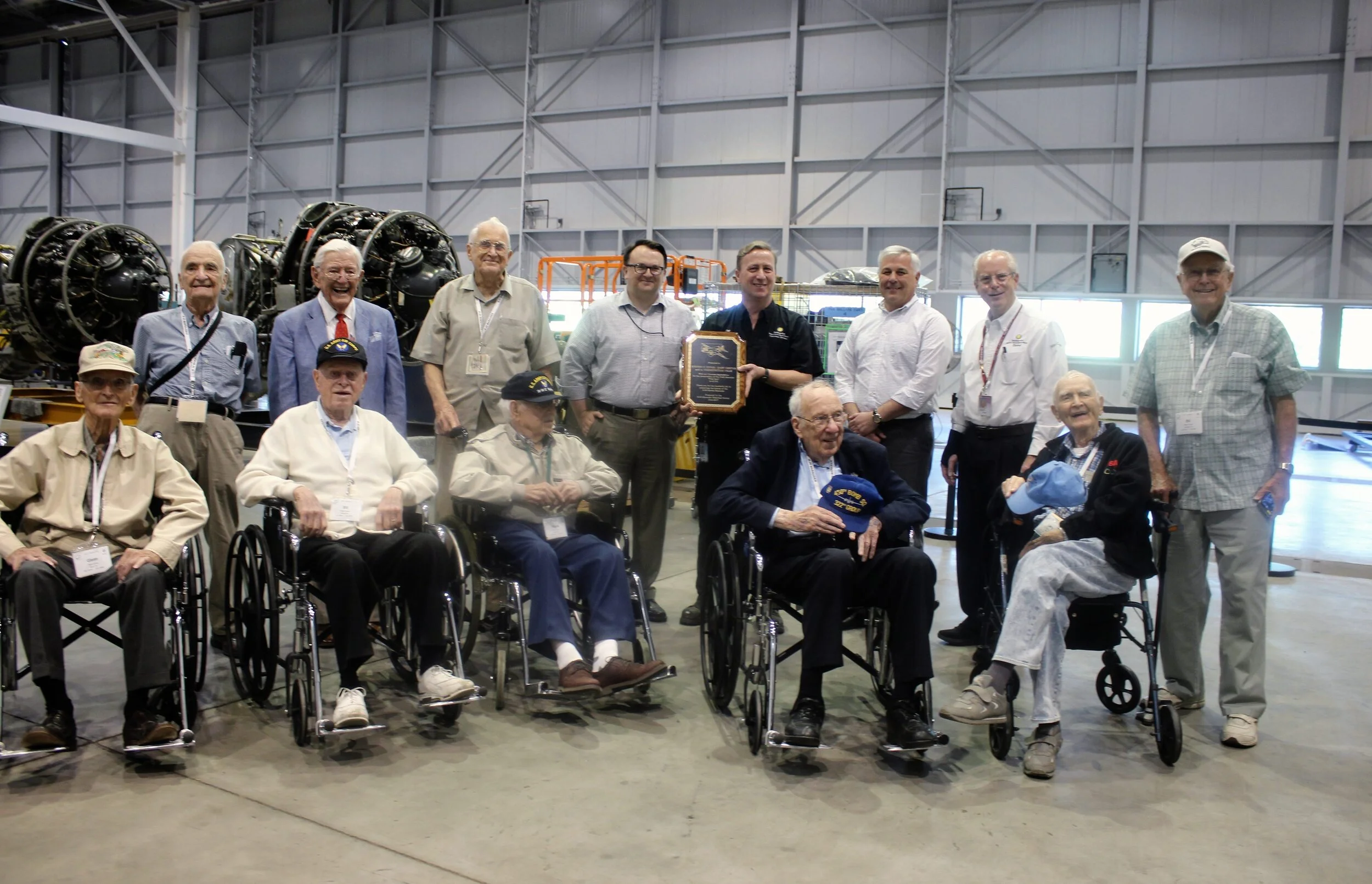 Udar Hazy and B-26 veterans