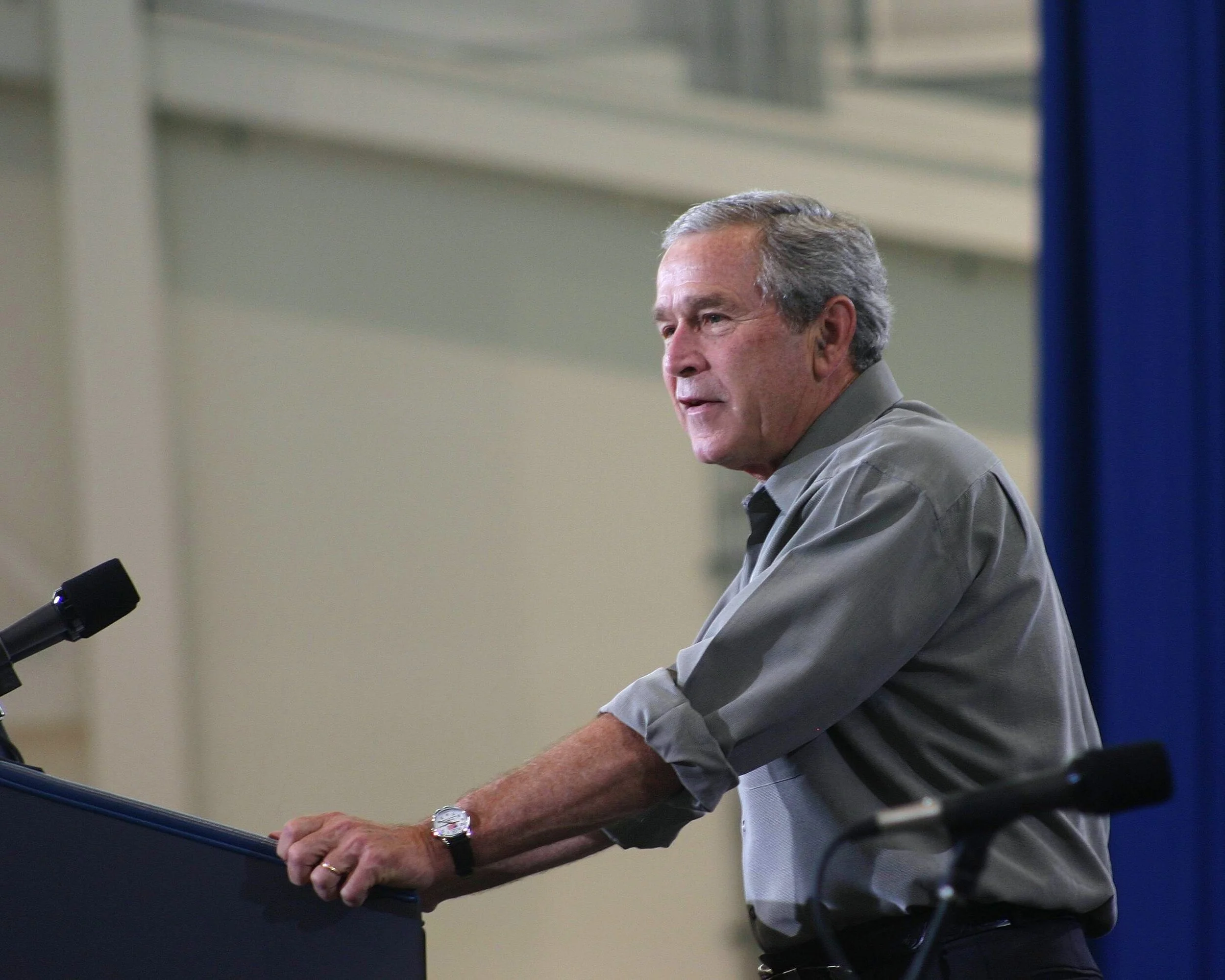 President George Bush at 167th 2007