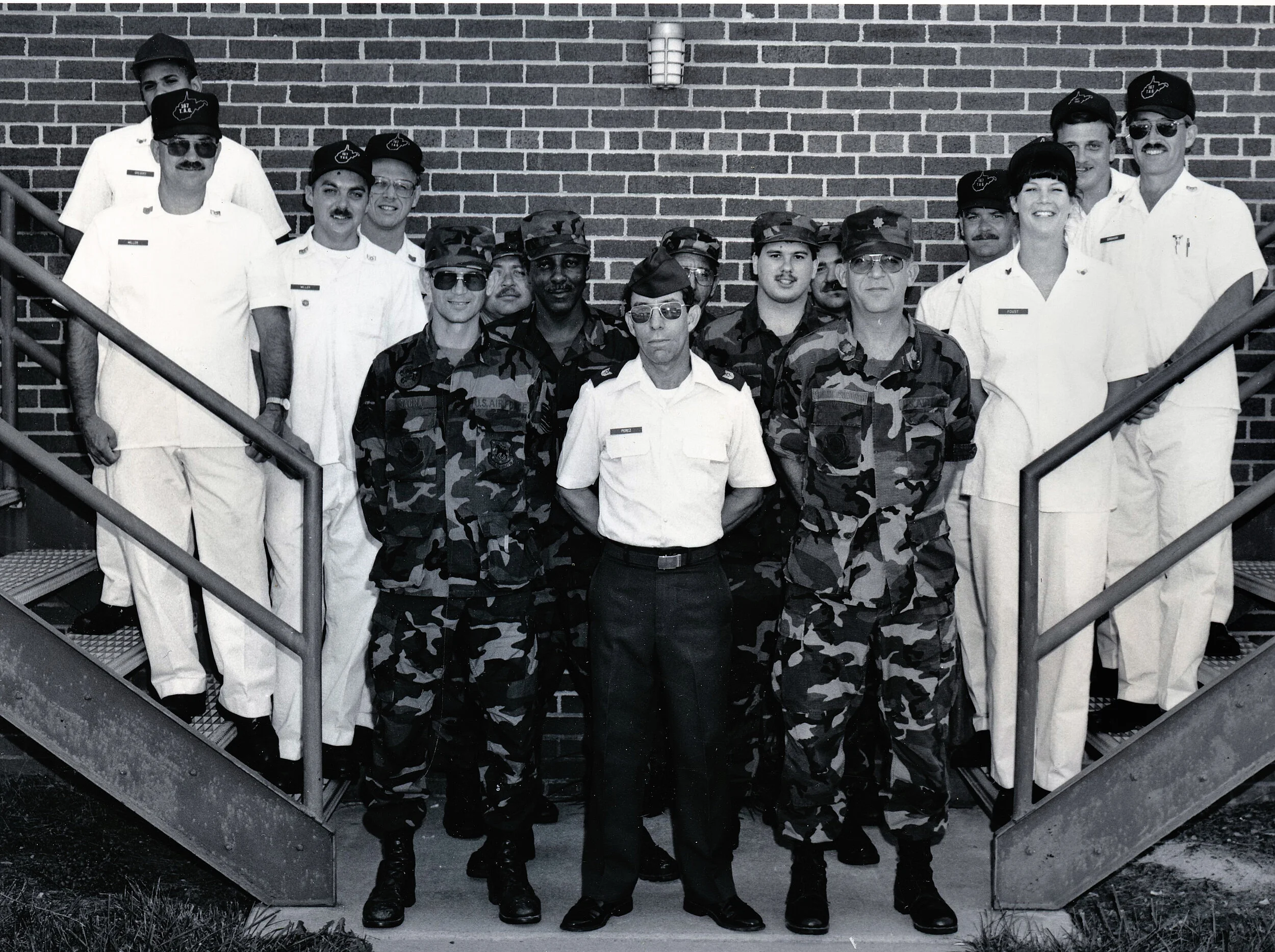 Perez and Dining Hall members